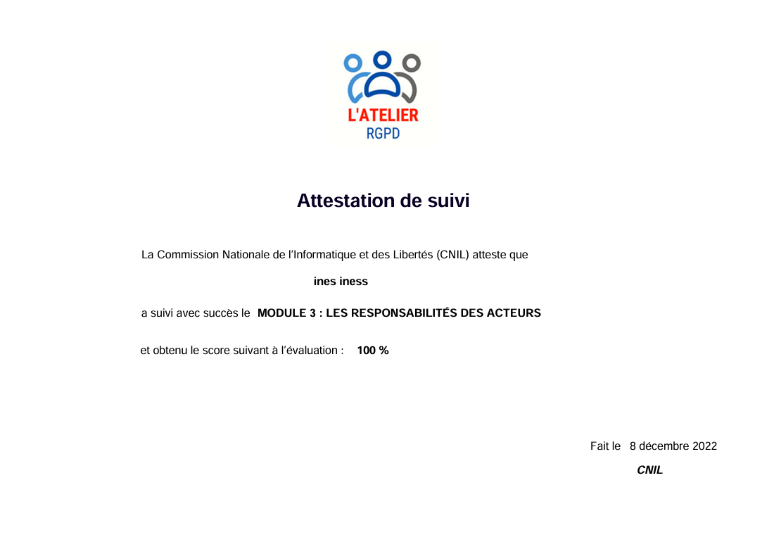 Certif 3