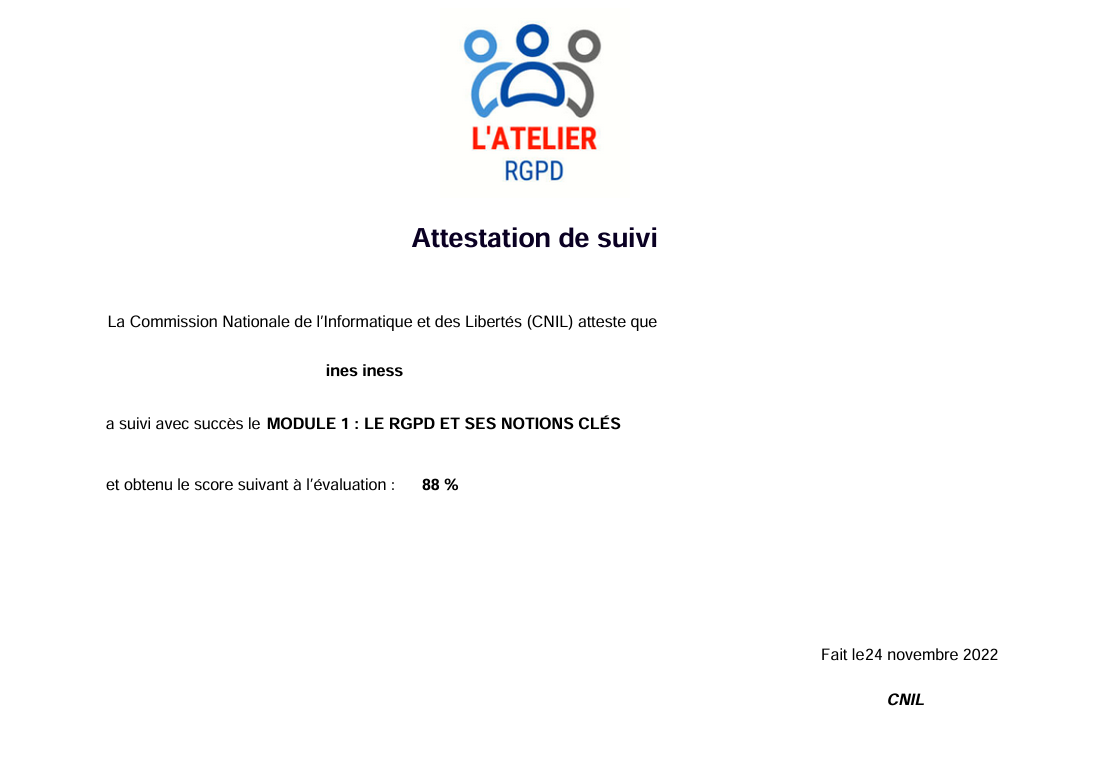 Certif 1