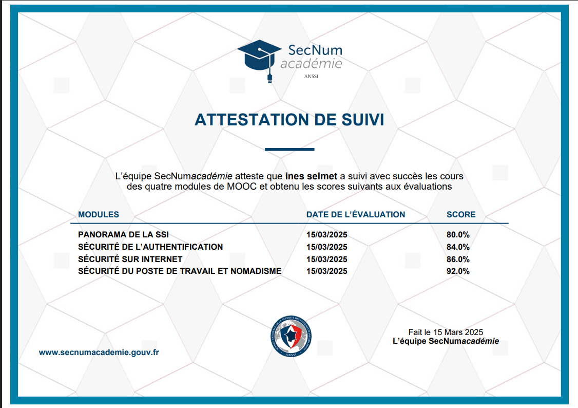Certif 4